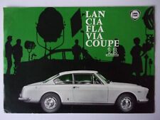 LANCIA FLAVIA COUPE 1.8 orig 1964 UK Mkt Sales Leaflet Brochure in English