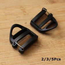 2-10Pcs for Backpack Repairing Webbing Ladder Fastener Clips Lock Slider Buckles