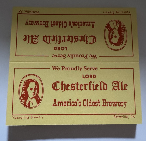 Yuengling chesterfield ale - chesterfield,