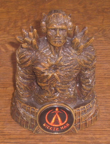 Wicker man figurine from alton - figurine,