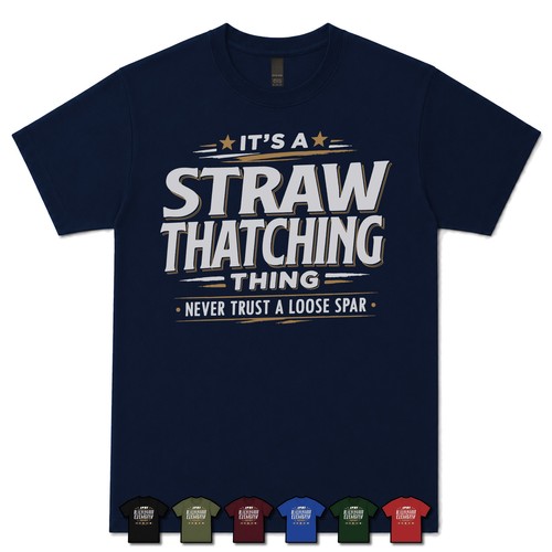Straw thatching thing - a,