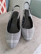 Next Shoes Size 4 Grey check