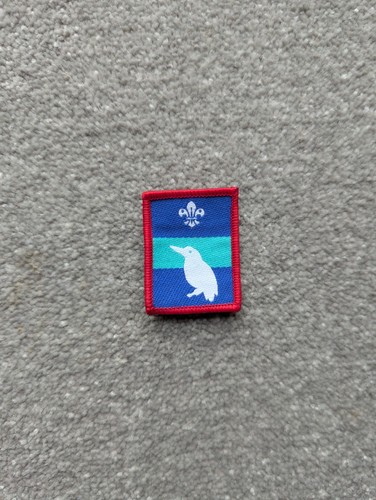 Scout kingfishers patrol - kingfishers, badge