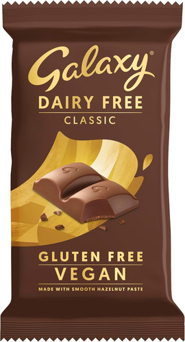 Galaxy dairy free chocolate - galaxy,