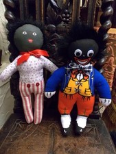 TWO VINTAGE DEANS RAG BOOK TOY