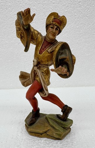Vtg wood carved moresca morris - vtg,
