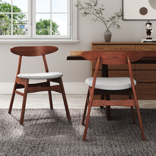 Dining chairs set solid - dining,