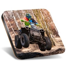 1x Square Coaster 12cm ATV