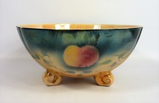 Large Vintage Black And Orange