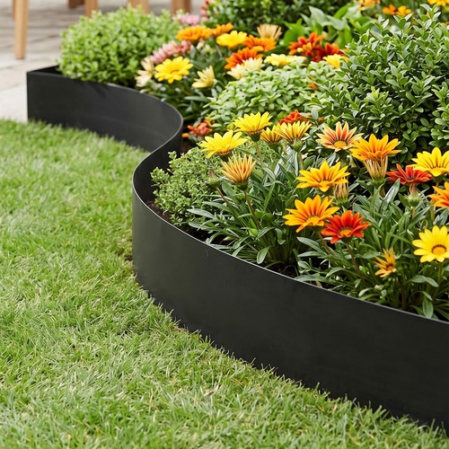 Metal lawn edging - 5/10, metre