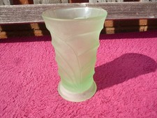 Vintage Bagley  Green Frosted