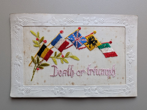 Rare old silk - rare,