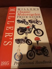 Millers Classic Motorcycles Price Guide Hardback Book In Very Good Condition