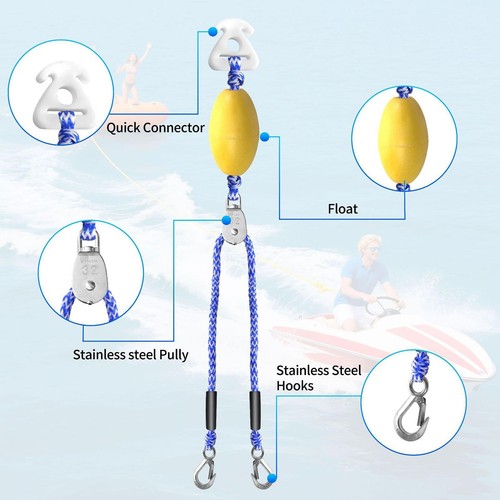 Boat tow harness for - tow,