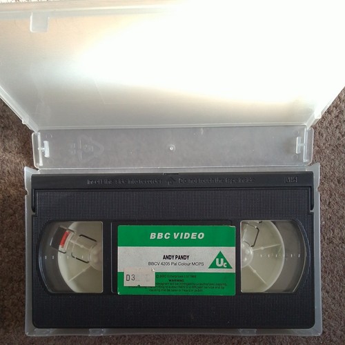 Andy pandy vhs video - andy, freepost