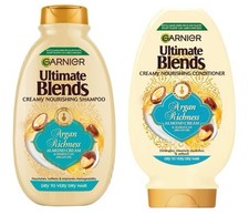 Garnier Ultimate Blends Argan Richness Nourishing Shampoo/Conditioner 400ml
