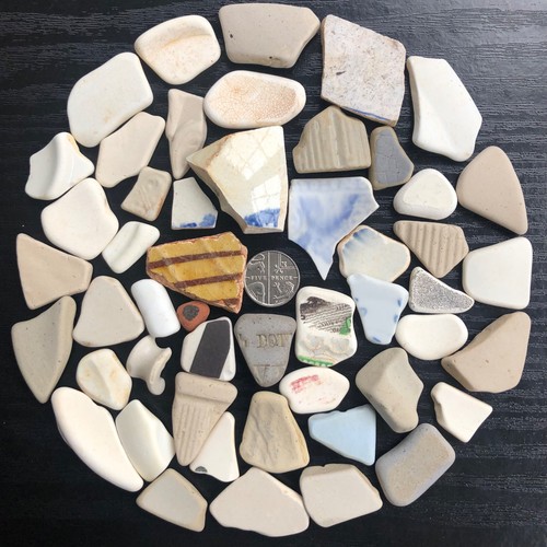 Pieces sea pottery - 50,
