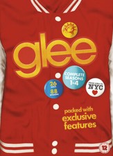 Glee: Complete Seasons 1-4 DVD (2013) Dianna Agron cert 12 26 discs Great Value
