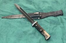 Antique German K98 Matching #’s  Bayonet W/Scabbard W/Frog