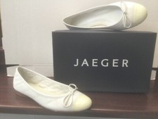 JAEGER SIZE 38 SIZE 5 WHITE