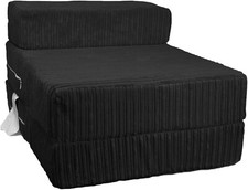 Jumbo Cord Single Chair Bed
