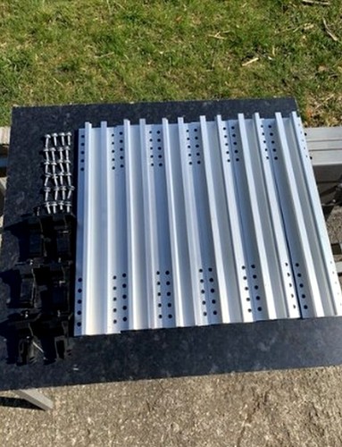 Solar panel roof mounting kit - panel,