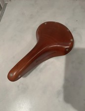Brown Leather Brooks Bike