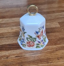 Aynsley Bone China Bell 3.5" High - Cottage Garden