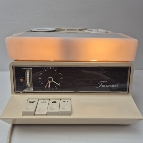 Vintage goblin teasmade alarm - goblin,