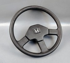 HONDA CIVIC CRX 3 SPOKE BLACK