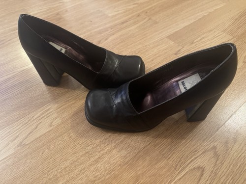 Ladies black high block - ladies,