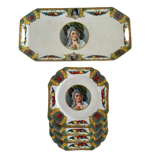 Vintage new hall pottery - hall, 5