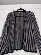Next cardigan black and silver - size 18 ladies - lovely for evening top quality