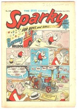 Sparky comic #398 2nd September 1972 Peter Piper Hungry Horace - Combined P&P
