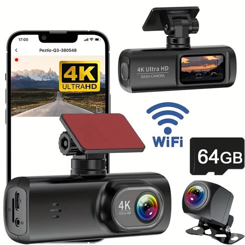 Dash cam front - cam, rear