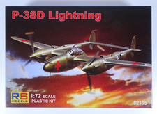 RS Models | P-38D Lightning | 92155 | 1:72 | Rare Kit