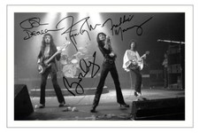 QUEEN Fully Signed Autograph 6x4 PHOTO Signature Print Music Freddie Mercury