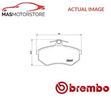 BRAKE PADS SET BRAKING PAD