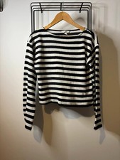 H&M Black and White Striped