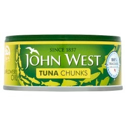 John west tuna chunks - john, in