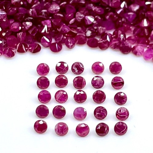 100 pcs natural - pcs, ruby