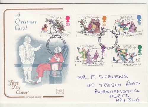 Stamps first day cover - gb,