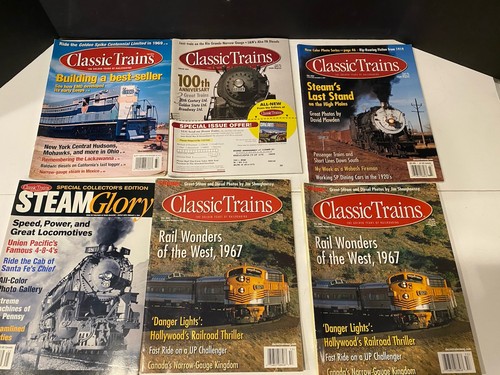 Classic trains magazine lot - classic,