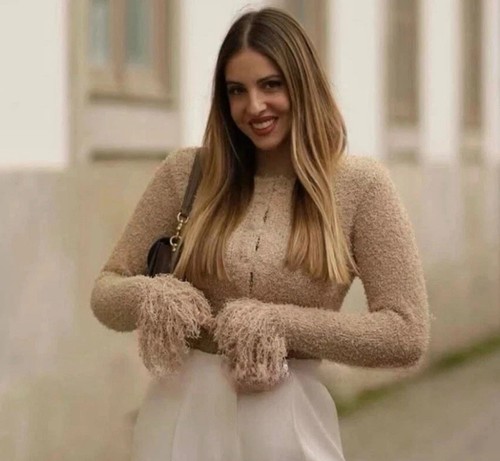 Zara new woman fringed - woman,
