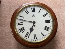 Genuine - WW11 RAF Fusee Large Dial Clock (1937 Stockall Marples & Co)