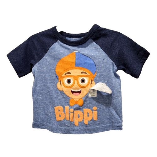 Blippi jumping beans blue tee - blue,