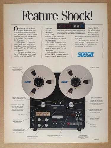 1990 otari reel tape - 1990,