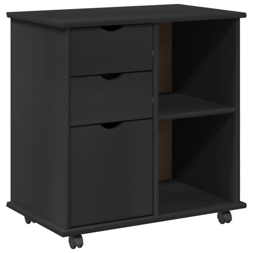 Rolling cabinet with wheel - with,