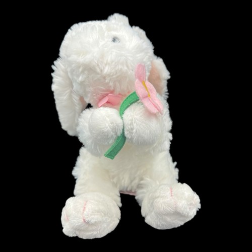 Russ berrie hoppity cute white - berrie,