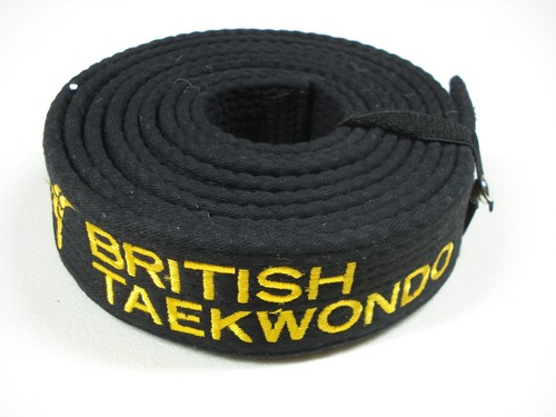 British tae kwon black belt - kwon,